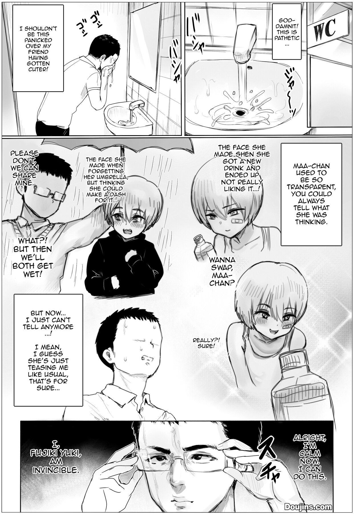 Hentai Manga Comic-My Childhood Friend I Just Reunited With Became A Plump Gyaru-Read-8